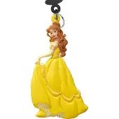 MONOGRAM Disney Princess Soft Touch PVC Bag Clip Belle