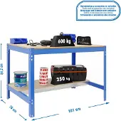 Simonwork (bancos De Trabajo) Bt0 Werkbank 842x1510x760 Mm