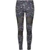 Urban Classics Leggings zwart / wit