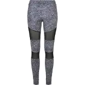 Urban Classics Leggings zwart / wit