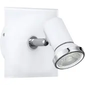 Eglo Batholino Tamara 1 - Spot - 1 Lichts - Wit, Chroom