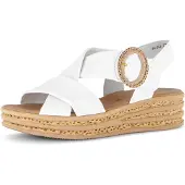 Gabor Sandalen met riem wit