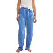 Triumph Pyjamabroek 'Red Label Mix & Match' blauw / lichtroze / wit