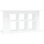 vidaXL Aquariumstandaard 120x40x60 cm bewerkt hout wit