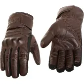 Rokker Juneau, handschoenen unisex ,donkerbruin ,XL