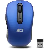 ACT AC5140 Draadloze Muis | Instelbare DPI 1000-1600 | USB Nano Ontvanger | Blauw