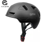 Lynx Fietshelm city pro zwart maat l/xl