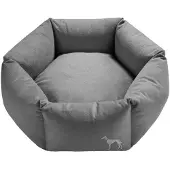 Hunter Orthopedische Hondenmand 6-hoekig Grijs L = Ø 90 cm