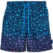 Playshoes Zwemshorts marine / azuur / lila / pink