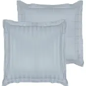 De Witte Lietaer kussensloop Zygo 63x63 cm katoen lichtblauw