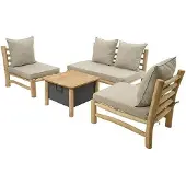 Buitengewoon Boet Havana Loungeset Teak