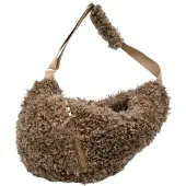 BABOO Luxe Draagzak Hond - Doodle Bag Liver - Puppy Draagzak - Honden Draagzak - Ergonomische Hondentas - Handgemaakt - Draagtas Hond - Honden Draagtas - Honden Draagzak - Maat L = tot 10 kg
