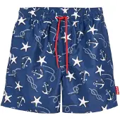 Playshoes Zwemshorts marine / zwart / wit