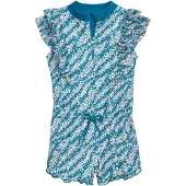 Playshoes Badpak petrol / oranje / wit