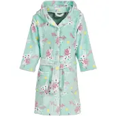 Playshoes Badjas 'Einhorn' mintgroen / lila / pink / wit