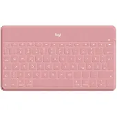 Logitech Keys-To-Go (NL, iOS 5.1.1 of hoger, Apple TV), Tablet toetsenbord, Roze