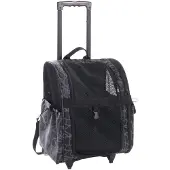 BABOO Smart Hondentrolley & Hondenrugzak - Hondentas - Draagtas Hond - Honden Draagtas - Rugzak Hond - Tot 15 kg - Supersterk - Grijs