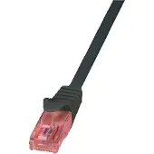 Logilink UTP Cat6 2m zwart LSZH - 100% koper - Netwerkkabel - Computerkabel - Kabel