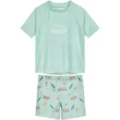 Playshoes UV-bescherming turquoise / lichtbruin / mintgroen