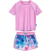 Playshoes UV-bescherming blauw / kobaltblauw / orchidee