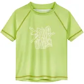 Playshoes UV-bescherming groen / offwhite