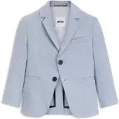BOSS Kindercolbert van stretchmateriaal met pied-de-poule-dessin