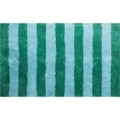 Kitsch Kitchen - Badmat gestreept blauw/groen