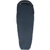 Grüezi Bag - Woodwool Liner - Reisslaapzak bis 190 cm Körpergröße, blauw