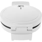 Fritel Wafelijzer - A202 - Wafelmaker PFAS vrij - Wafelmachine voor Hartjeswafels - Hartjeswafelijzer - 5 Hartjeswafels - Wafelbakijzer met Vaste Bakplaten - Wit - 1200W