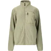 Whistler - Women's Felis Teddy Jacket - Fleecevest 46, olijfgroen/beige