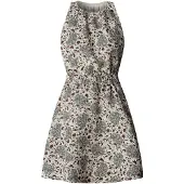 Pepe Jeans Jurk 'Cora' donkerbruin / pastelgroen / lichtoranje / zwart