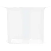vidaXL Muggennet voor bed Rechthoekig 156 mesh 220 x 150 x 180 cm