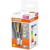 Osram LED gloeilamp, E27, 11W, 1.521 lumen, 4000K, helder glas
