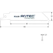 Rotec Reciprozagen RC620 / 522BF (VPE 5 stuks) - 5250620