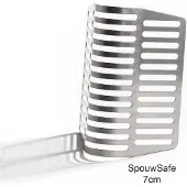 Bouwsales Spouwsafe achtervoegrooster rvs 7cm