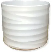 HS Potterie HS Berlin bloempot rond 28,5x24cm wit