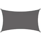 Sol Royal SolVision PS9 – Schaduwdoek Rechthoek 3x4m Antraciet – Waterafstotend – UV Bescherming