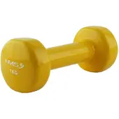 HMS Gietijzeren Dumbbell met Vinyl Coating - 1 kg