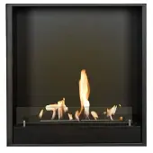 Xaralyn Inbouwunit L bio-ethanol inbouwhaard - Het veiligste open vuur - 3 KW verwarming
