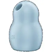 Satisfyer Pro To Go 1 - luchtgolven clitoris stimulator (blauw)