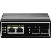 Level One IGP-0432 netwerk switch Unmanaged Gigabit Ethernet (10/100/1000) Power over Ethernet (PoE) Zwart