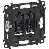 Legrand Dubbel omschakelingsknop 6A 752018
