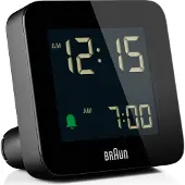 Braun BC09B-DCF Wekker Zwart Alarmtijden 1 2-delig
