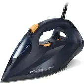 Philips Stoomstrijkijzer 7000-serie met keramische zool, 55 gram stoom per minuut, 3000 W, blauw (DST7060/20)