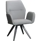 CLEMENTO Walton dining tuinstoel aluminium createxx 2 stuks