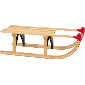Schreuders Sport Houten Slee Davos - Traditionele 100 cm Slede - Beukenhout