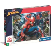 Clementoni - Puzzel - 104 Stukjes - Super Spider-Man - Kinderpuzzel - Vanaf 6 jaar