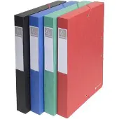 Exacompta Nature Future A4 Documentenbox, 320 x 240 x 40 mm, Karton, 600 g/m², Assorti