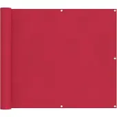 vidaXL Balkonscherm 100 x 300 cm Oxford Stof Rechthoekig Bordeauxrood