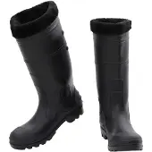 vidaXL Gummistiefel met uitneembaar binnenvoering, zwart, maat 41, PVC